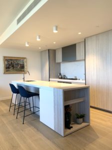 Modern Penthouse Apartment Kitchens Area Melbourne Interior Designer Jane Gorman