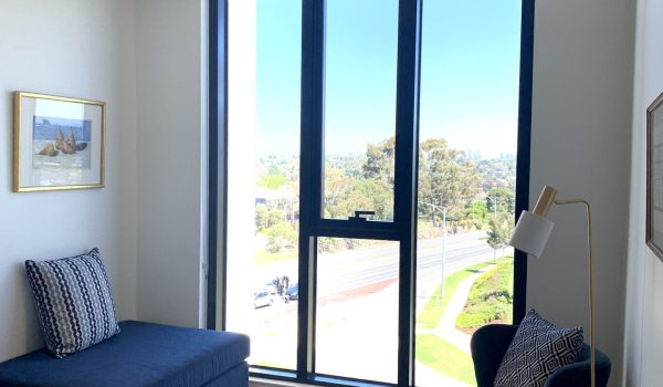 Modern Penthouse Apartment Spare Room in Hawthorn
